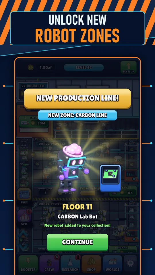 Idle AI Factory: Robot Tycoon - UNLOCK NEW ROBOT ZONES