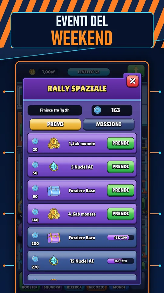 Idle AI Fabbrica: Robot Tycoon - EVENTI DEL WEEKEND