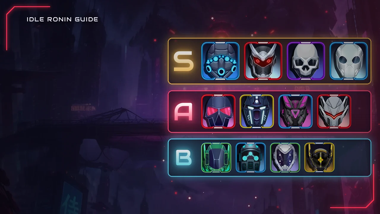 Idle Ronin Tier List 2026: All 23 Cyborg Units Ranked