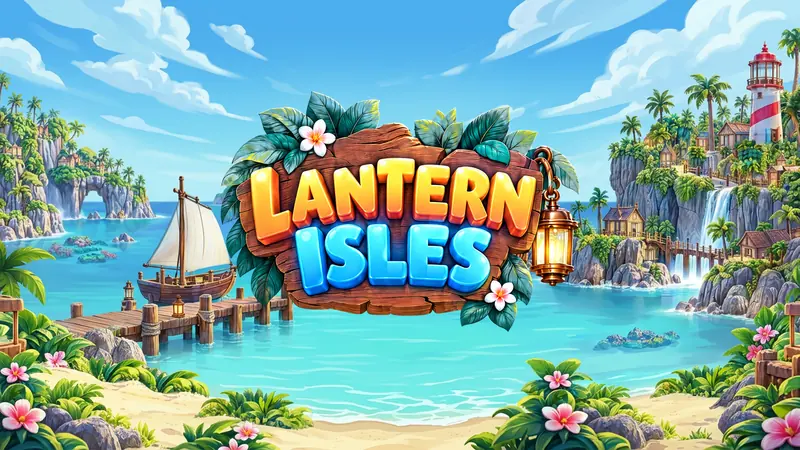 Lantern Isles: Word Puzzle - key art