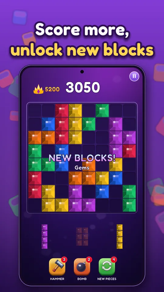 Block Brain: Block Puzzle Game - Score more, unlock new blocks