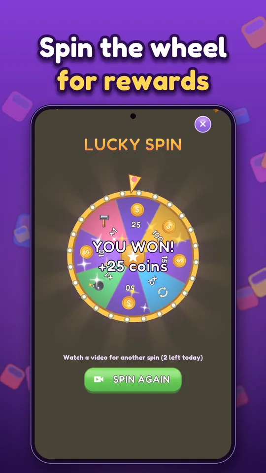 Block Brain: Block Puzzle Game - Spin the wheel for rewards