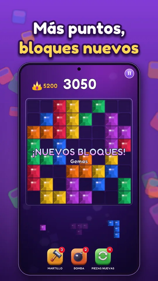 Block Brain: Puzzle de Bloques - Más puntos, bloques nuevos