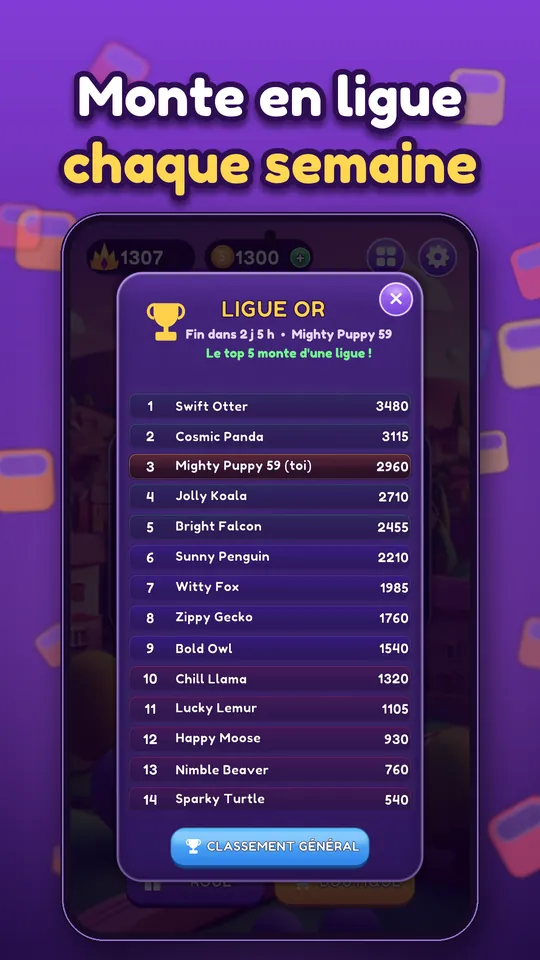 Block Brain : Puzzle de blocs - Monte en ligue chaque semaine