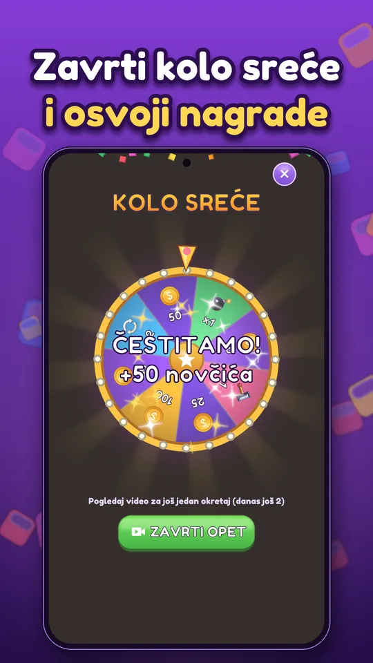 Block Brain: Block Puzzle Game - Zavrti kolo sreće i osvoji nagrade