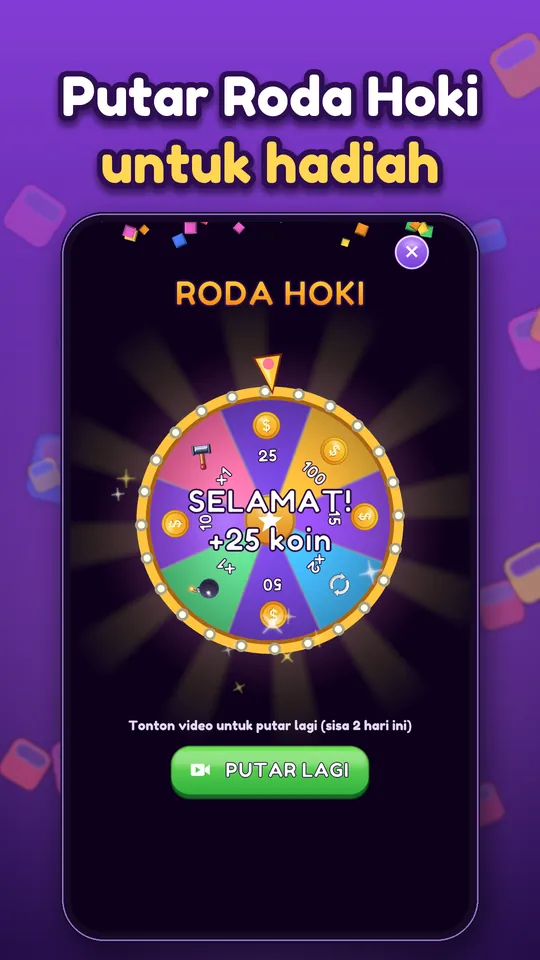 Block Brain: Block Puzzle Game - Putar Roda Hoki untuk hadiah