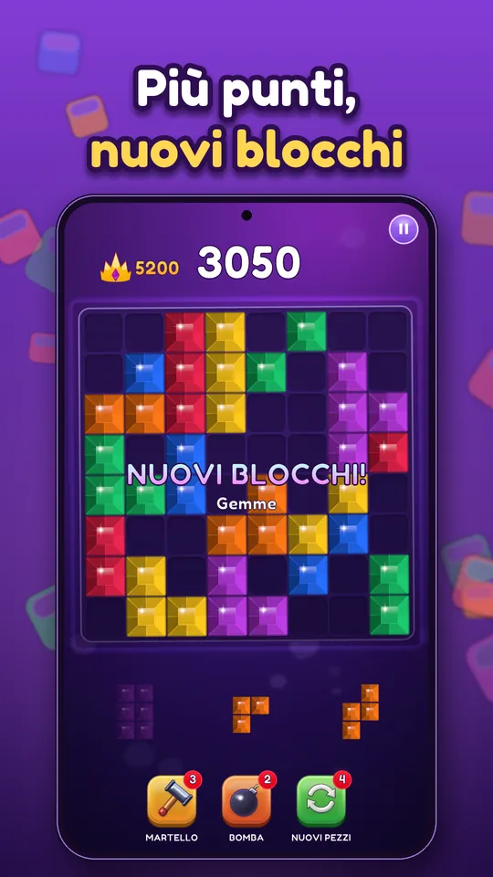 Block Brain: Puzzle a blocchi - Più punti, nuovi blocchi