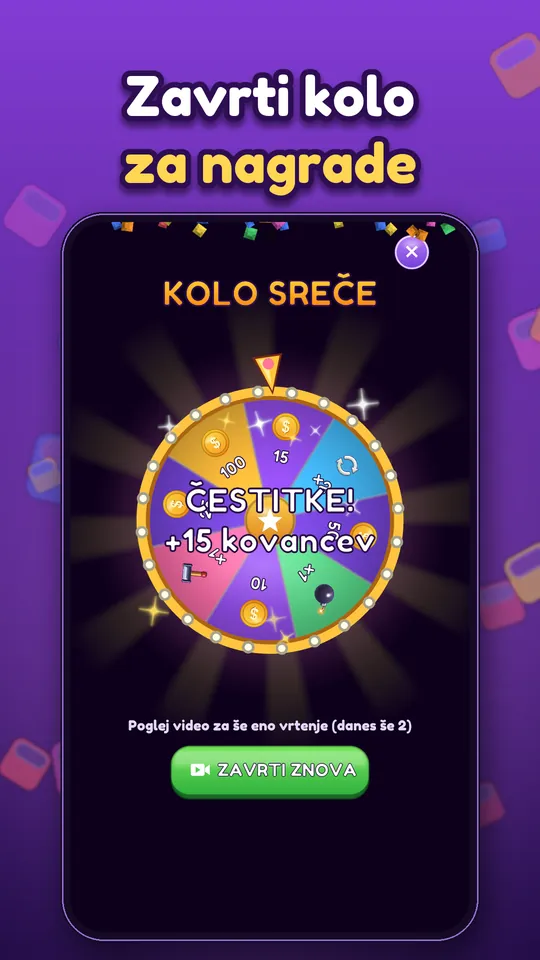 Block Brain: Block Puzzle Game - Zavrti kolo za nagrade