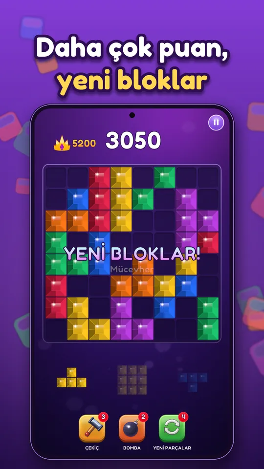 Block Brain: Blok Bulmaca - Daha çok puan, yeni bloklar