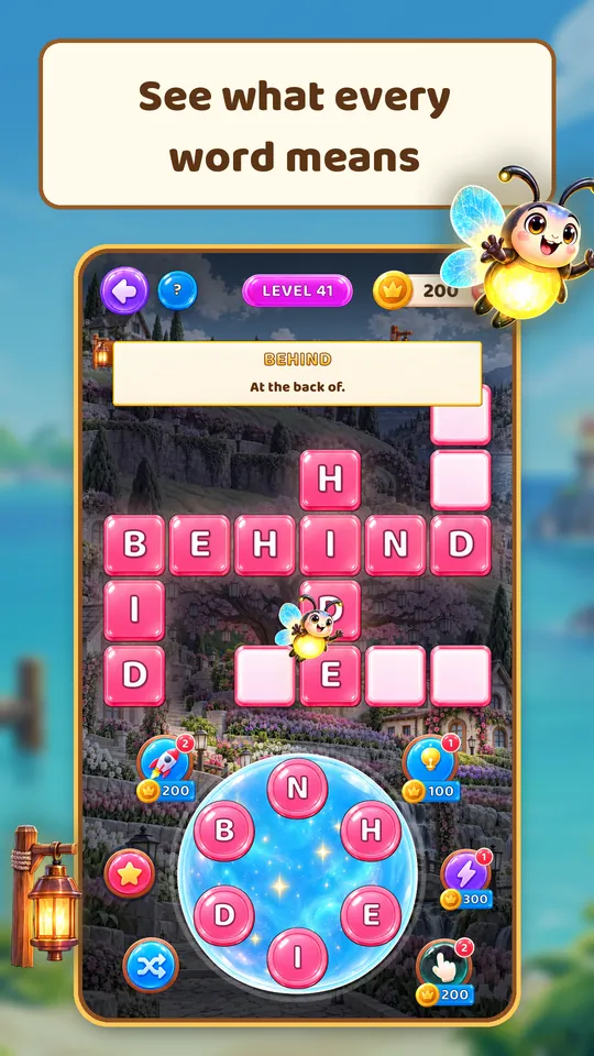 Lantern Isles: Word Puzzle - 모든 단어의 뜻을 알아봐요