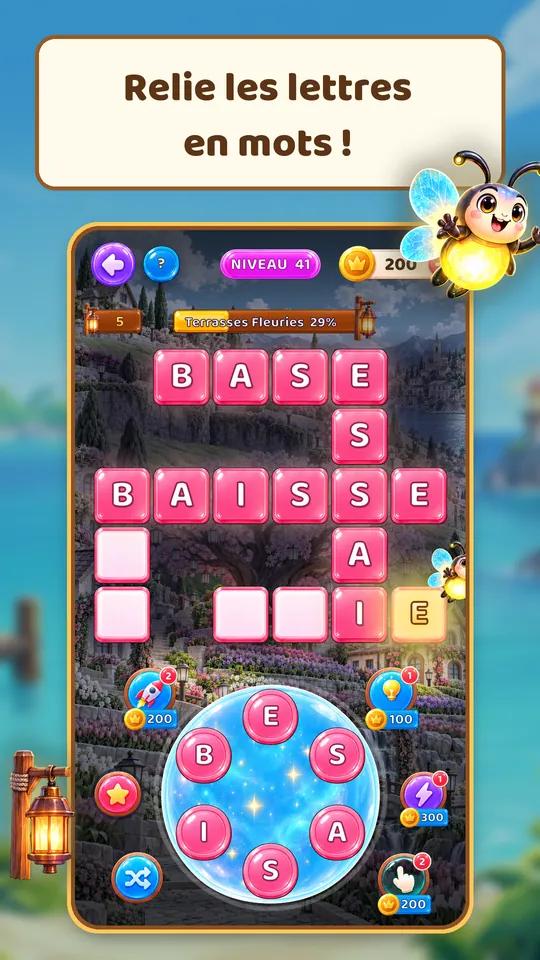 Lantern Isles: Jeu de mots - Relie les lettres en mots !