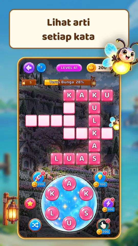 Lantern Isles: Teka-Teki Kata - Lihat arti setiap kata
