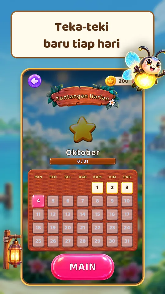 Lantern Isles: Teka-Teki Kata - Teka-teki baru tiap hari