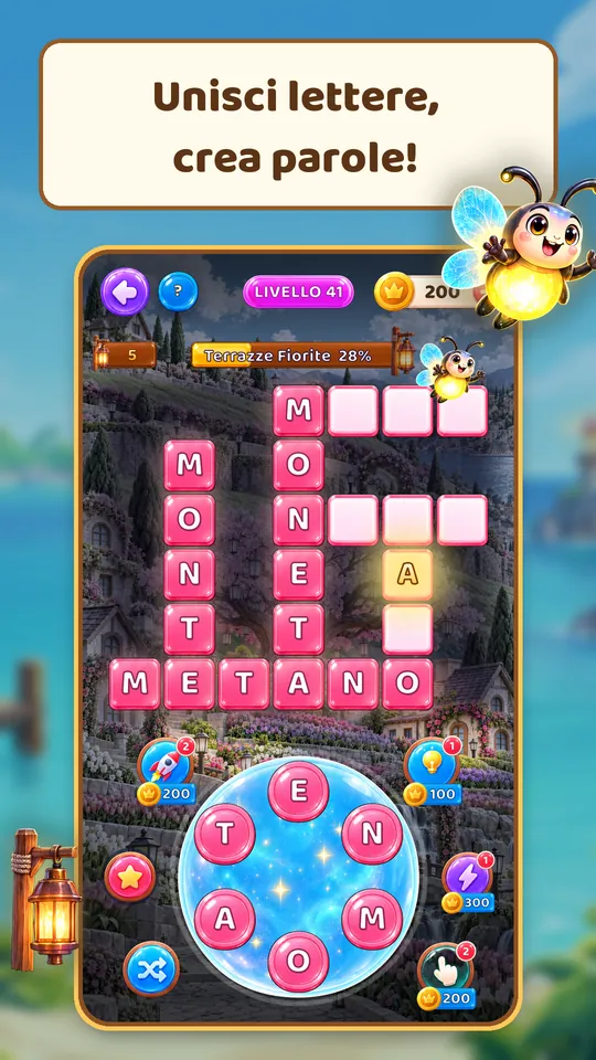 Lantern Isles: Gioco di parole - Unisci lettere, crea parole!