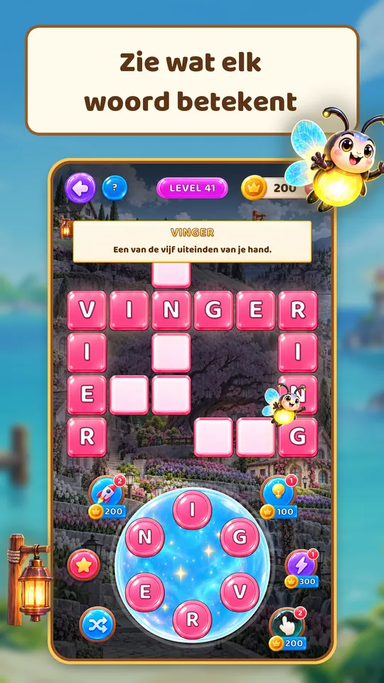 Lantern Isles: Woordpuzzel - Zie wat elk woord betekent