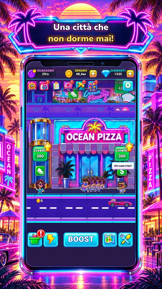 Idle Restaurant: Miami - Una città che non dorme mai!