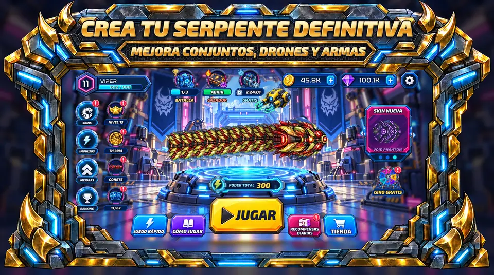 ONI Snakes: Serpiente Blindada - MEJORA CONJUNTOS, DRONES Y ARMAS