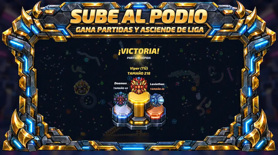 ONI Snakes: Serpiente Blindada - SUBE AL PODIO : GANA PARTIDAS Y ASCIENDE DE LIGA