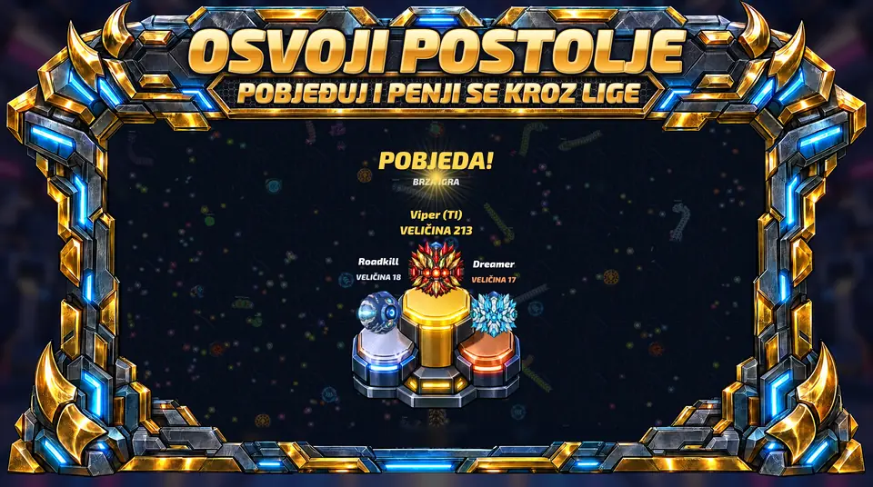 ONI Snakes: Arena zmija - OSVOJI POSTOLJE : POBJEĐUJ I PENJI SE KROZ LIGE