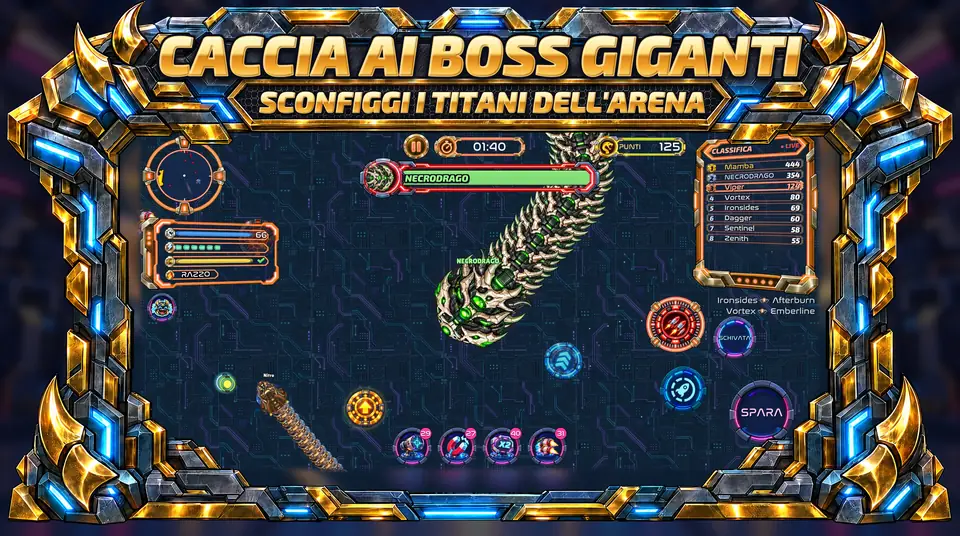 ONI Snakes: Arena dei serpenti - SCONFIGGI I TITANI DELL'ARENA
