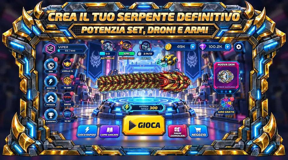 ONI Snakes: Arena dei serpenti - POTENZIA SET, DRONI E ARMI