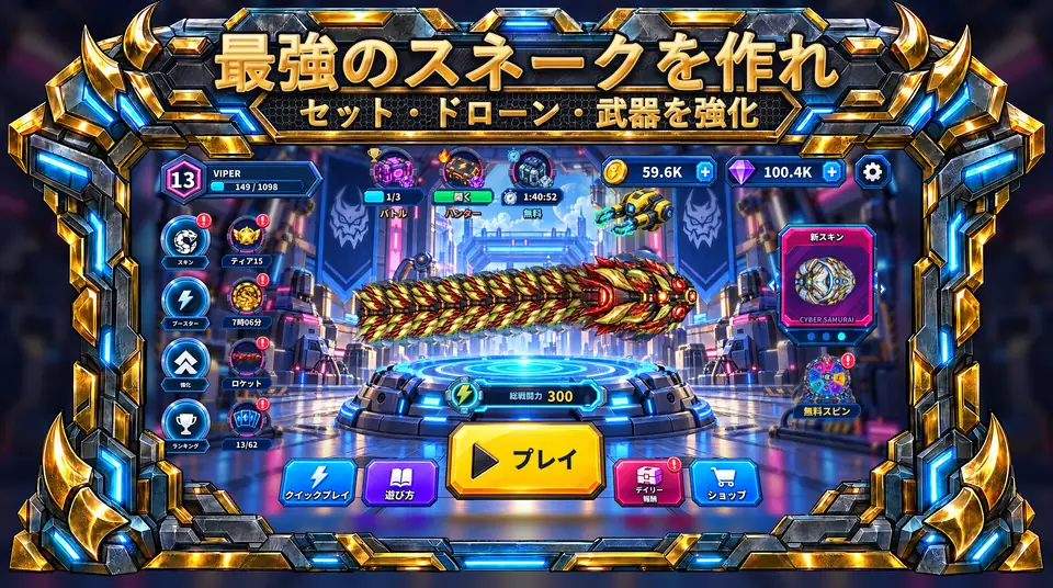 ONI Snakes: 装甲スネーク・バトルアリーナ - セット・ドローン・武器を強化
