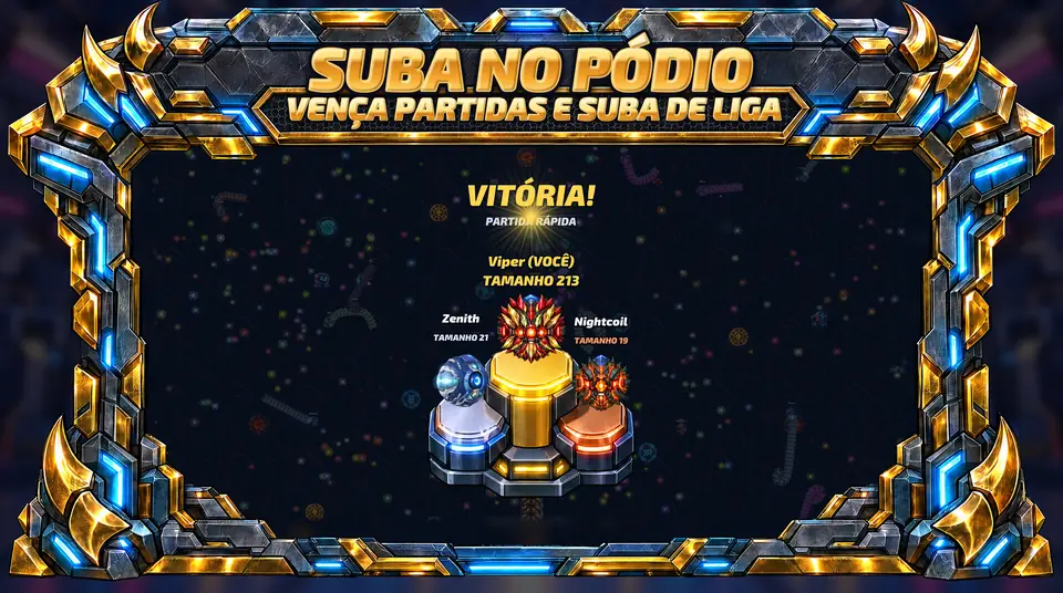 ONI Snakes: Cobras Blindadas - SUBA NO PÓDIO : VENÇA PARTIDAS E SUBA DE LIGA