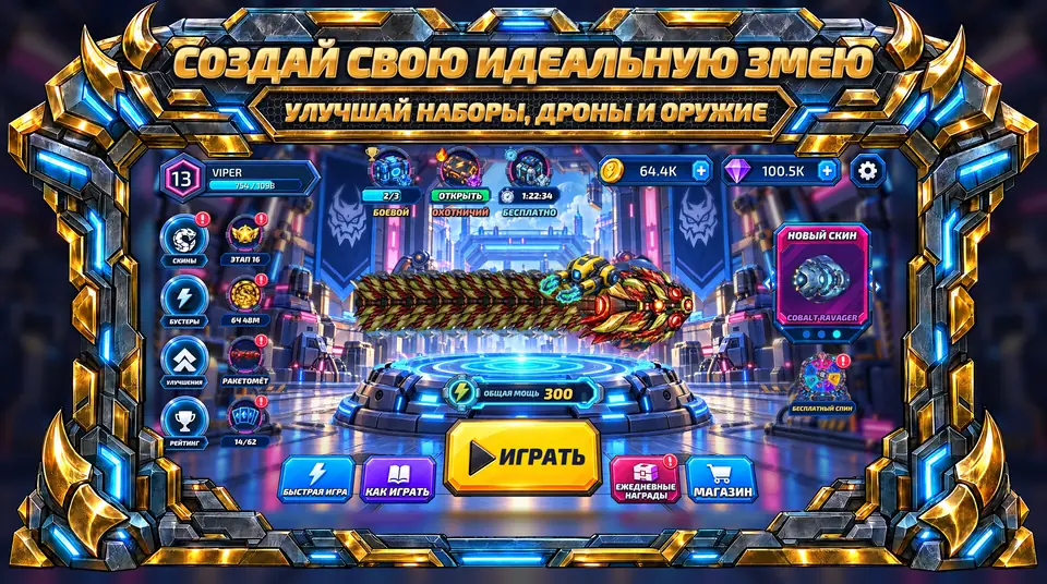 ONI Snakes: Змейки в броне - УЛУЧШАЙ НАБОРЫ, ДРОНЫ И ОРУЖИЕ